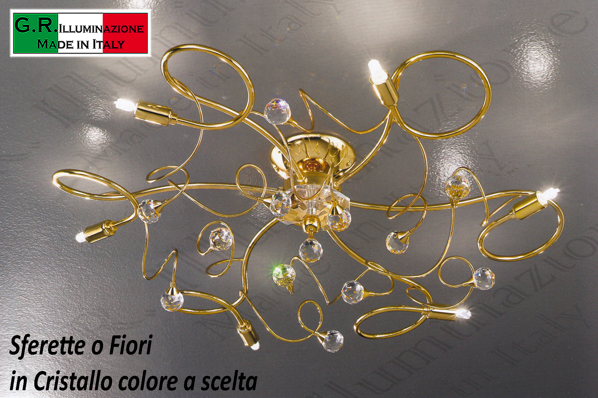 Plafoniera Bagno Cristallo : Plafoniera led soffitto lampadario camera letto